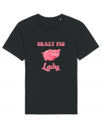 PIG LADY Tricou mânecă scurtă Unisex Rocker