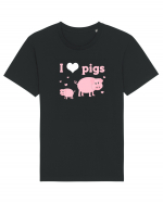 PIGS Tricou mânecă scurtă Unisex Rocker