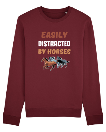 HORSE Burgundy