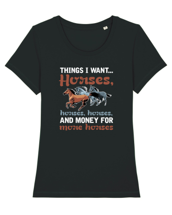HORSES Black