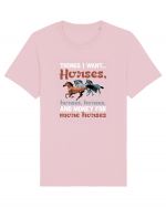 HORSES Tricou mânecă scurtă Unisex Rocker