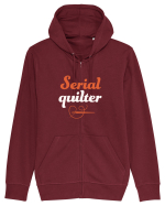 QUILTER Hanorac cu fermoar Unisex Connector