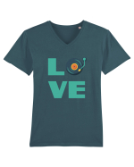 DJ Tricou mânecă scurtă guler V Bărbat Presenter
