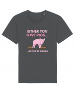 PIGS Tricou mânecă scurtă Unisex Rocker