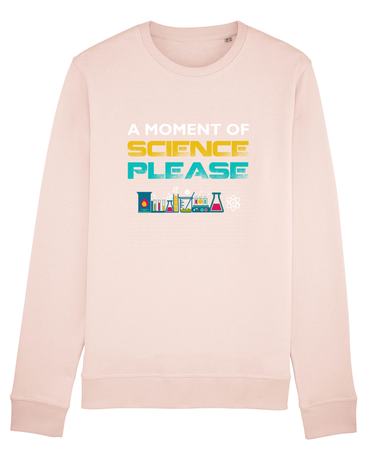 Bluză mânecă lungă Unisex Rise Candy Pink