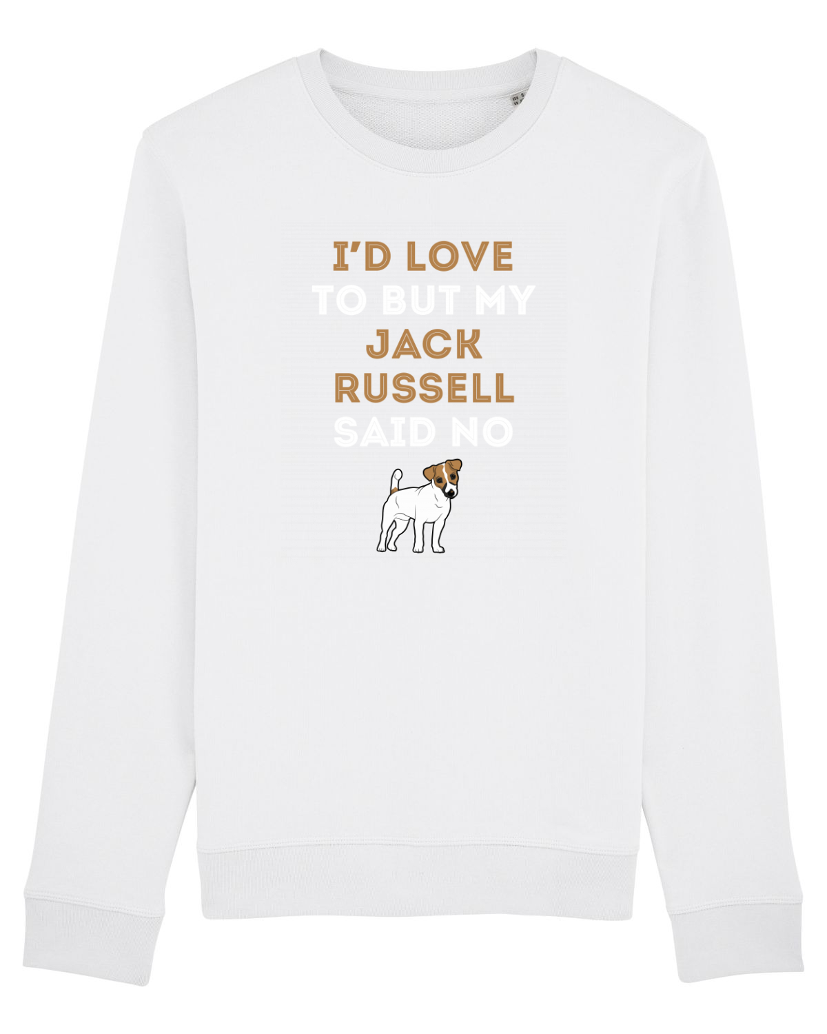 Bluză mânecă lungă Unisex Rise White