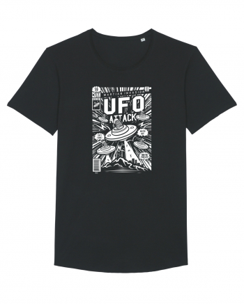 UFO Attack Martian Alien White Black