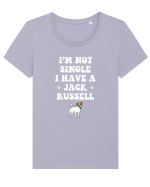 JACK RUSSELL Tricou mânecă scurtă guler larg fitted Damă Expresser