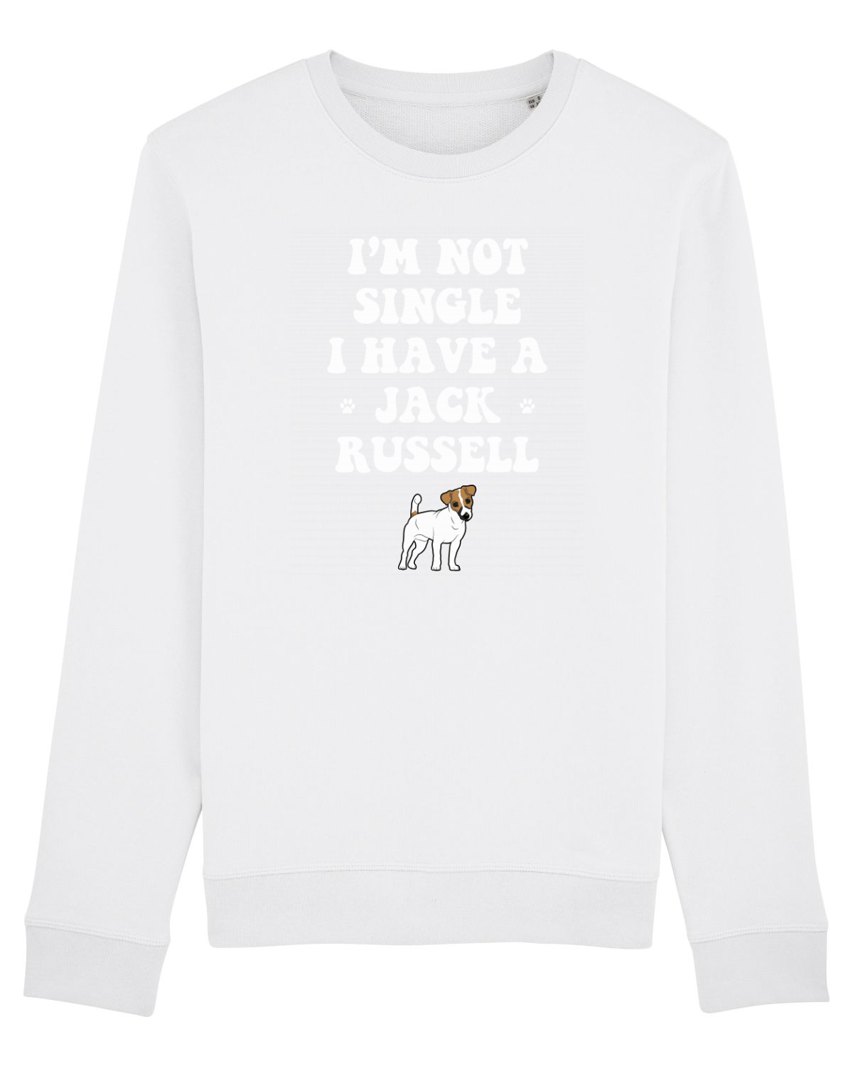 Bluză mânecă lungă Unisex Rise White