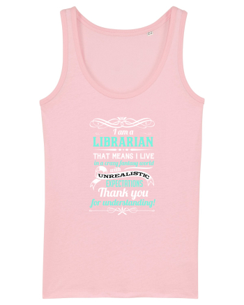 LIBRARIAN Cotton Pink
