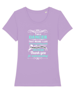 DANCER Tricou mânecă scurtă guler larg fitted Damă Expresser