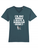 HUSKY Tricou mânecă scurtă guler V Bărbat Presenter