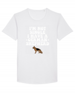 GERMAN SHEPHERD Tricou mânecă scurtă guler larg Bărbat Skater