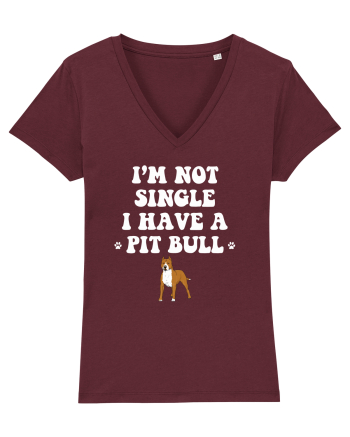PIT BULL  Burgundy