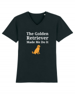 GOLDEN RETRIEVER Tricou mânecă scurtă guler V Bărbat Presenter