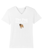 PUG Tricou mânecă scurtă guler V Bărbat Presenter