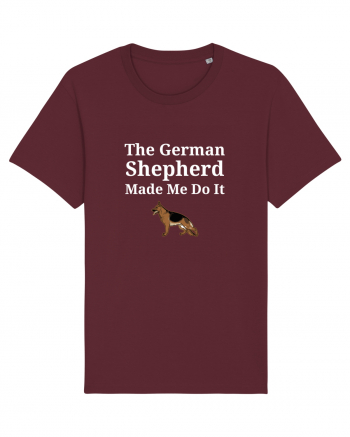 GERMAN SHEPHERD Burgundy