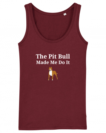 PIT BULL  Burgundy