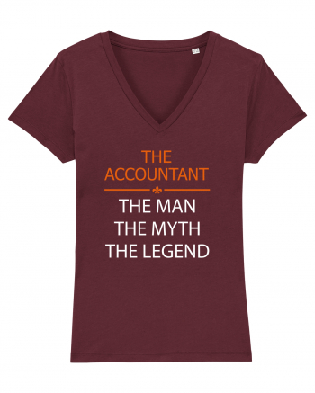 ACCOUNTANT Burgundy