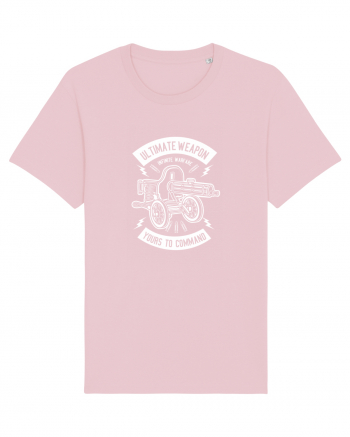 Ultimate Weapon Gun White Cotton Pink