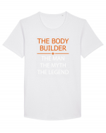 BODY BUILDER Tricou mânecă scurtă guler larg Bărbat Skater