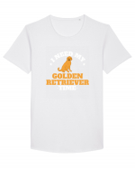 GOLDEN RETRIEVER Tricou mânecă scurtă guler larg Bărbat Skater