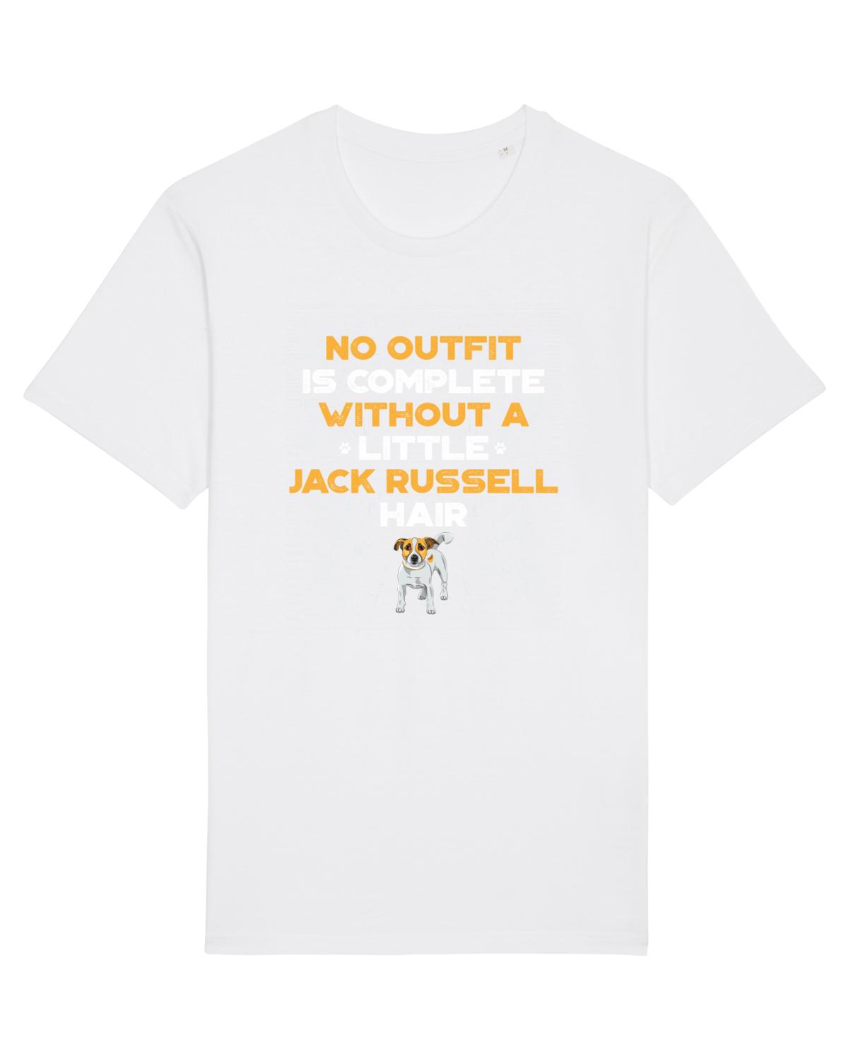 Tricou mânecă scurtă Unisex Rocker White