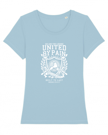 United by Pain White Sky Blue