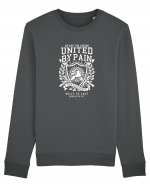 United by Pain White Bluză mânecă lungă Unisex Rise