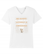 CHIHUAHUA Tricou mânecă scurtă guler V Bărbat Presenter