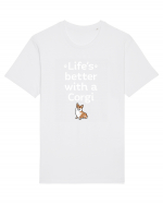 CORGI Tricou mânecă scurtă Unisex Rocker