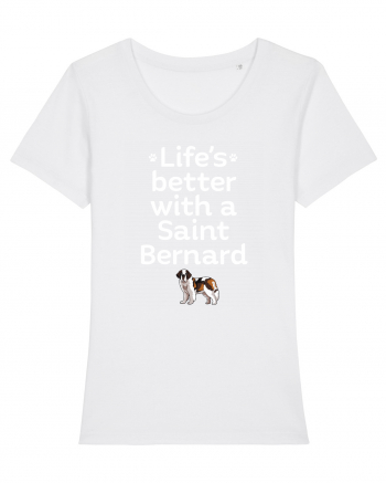 SAINT BERNARD White