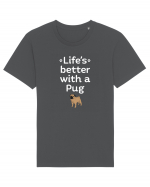 PUG Tricou mânecă scurtă Unisex Rocker