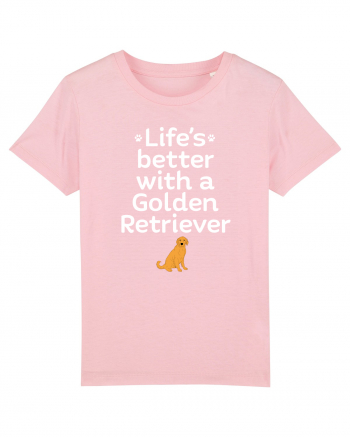 GOLDEN RETRIEVER Cotton Pink