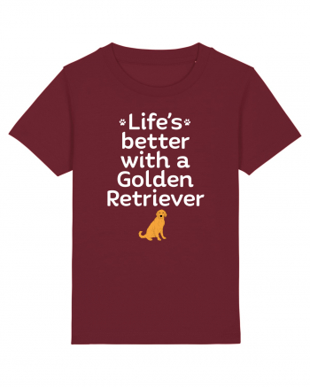 GOLDEN RETRIEVER Burgundy