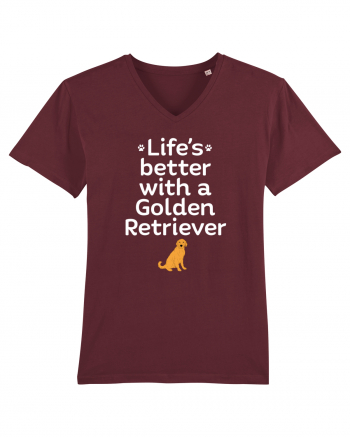 GOLDEN RETRIEVER Burgundy