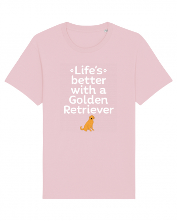 GOLDEN RETRIEVER Cotton Pink