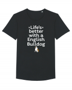 BULLDOG Tricou mânecă scurtă guler larg Bărbat Skater