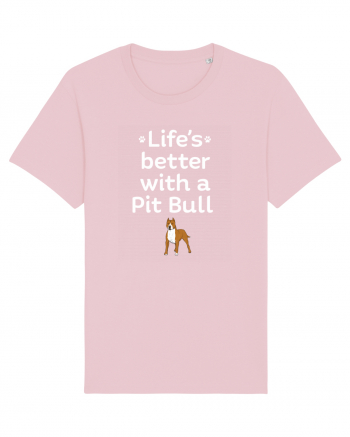 PIT BULL  Cotton Pink