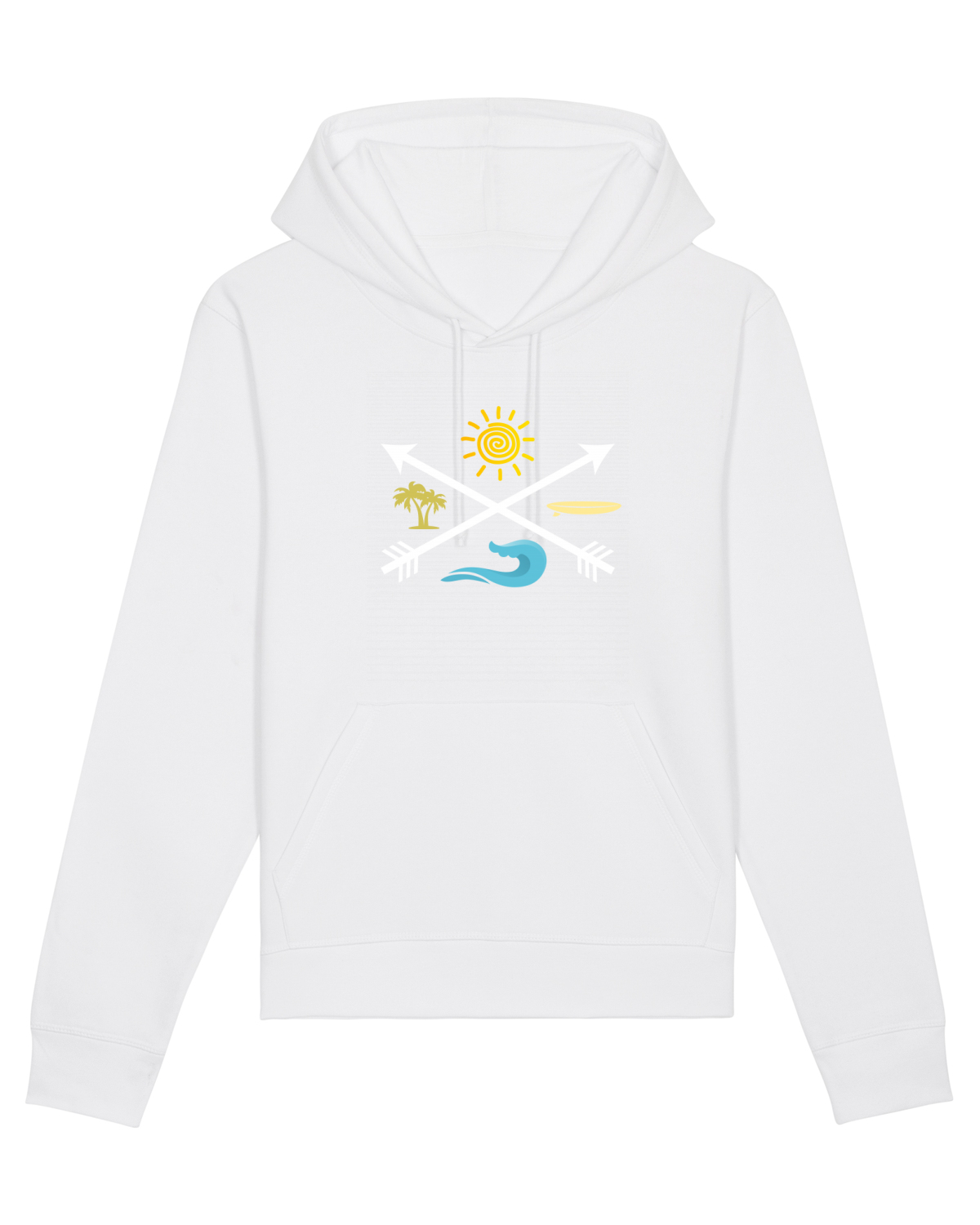 Hanorac Unisex Drummer White