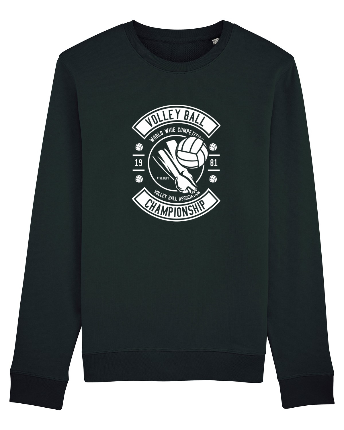 Bluză mânecă lungă Unisex Rise Black