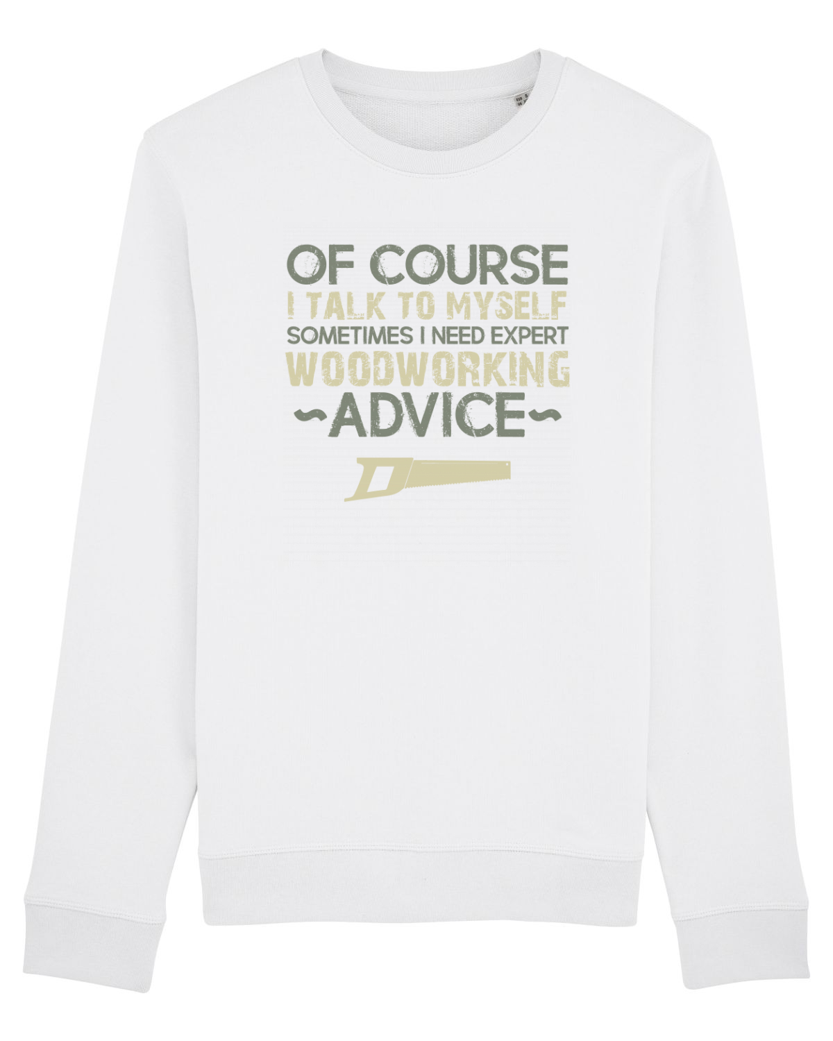 Bluză mânecă lungă Unisex Rise White
