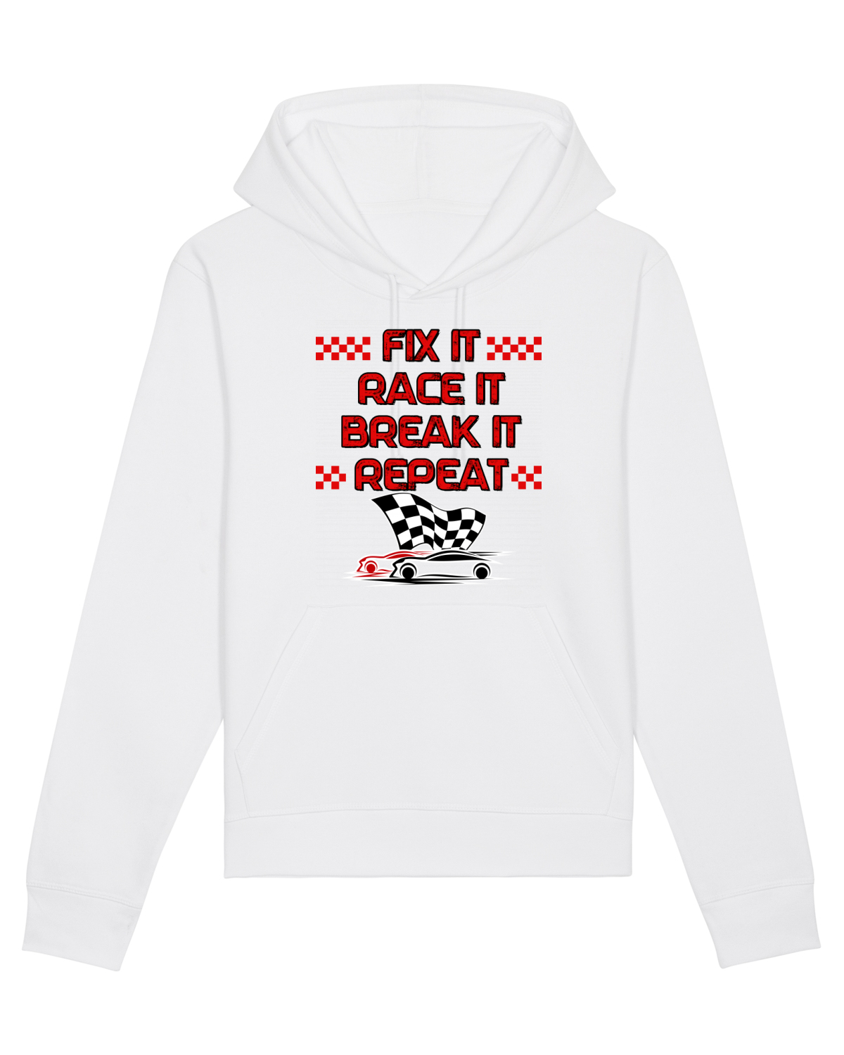 Hanorac Unisex Drummer White