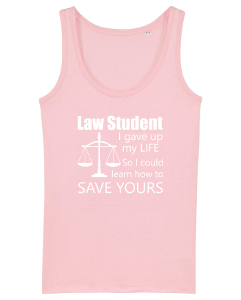 LAW STUDENT Cotton Pink