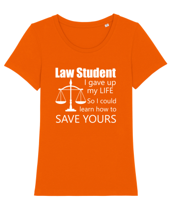 LAW STUDENT Bright Orange