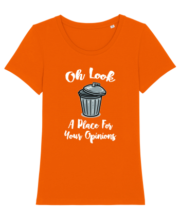 PLACE OPINIONS Bright Orange