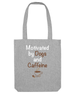 DOGS AND COFFEE Sacoșă textilă
