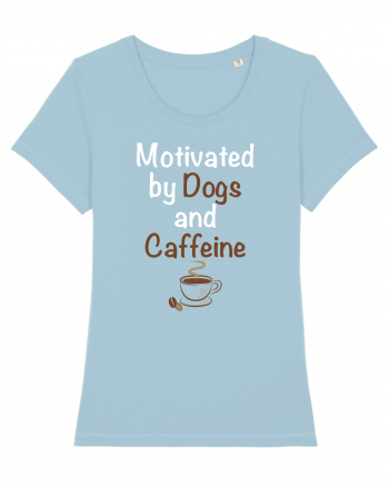 DOGS AND COFFEE Sky Blue