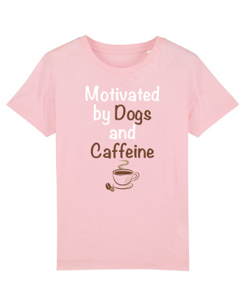 DOGS AND COFFEE Cotton Pink