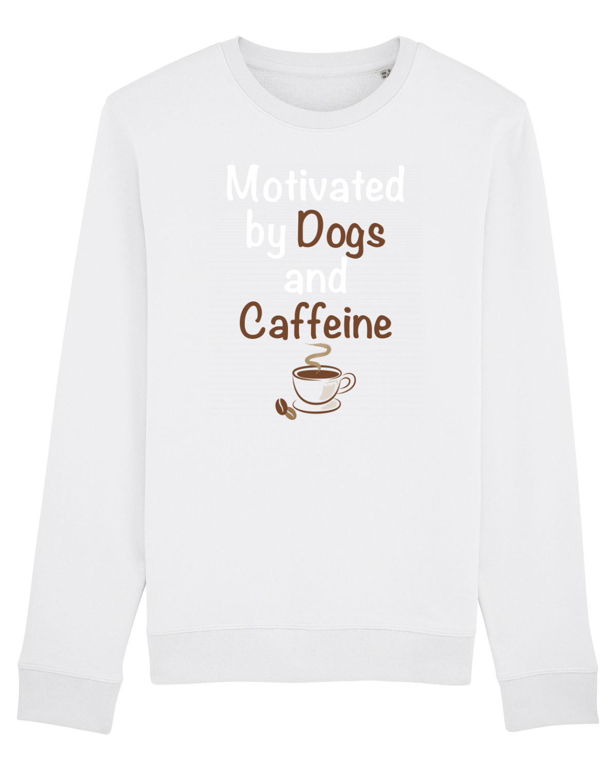 Bluză mânecă lungă Unisex Rise White